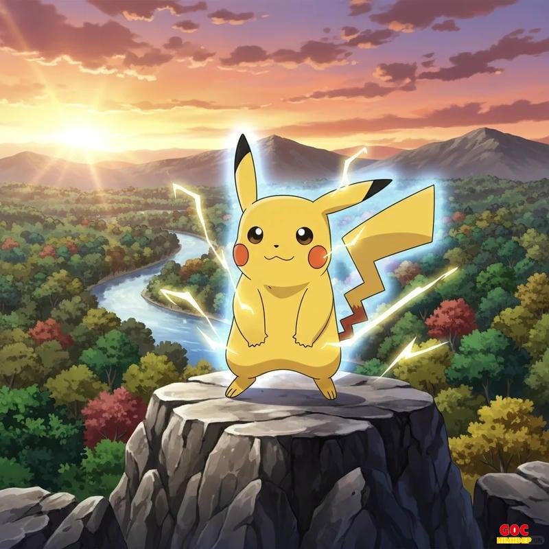 Bộ sưu tập ảnh pikachu mới nhất