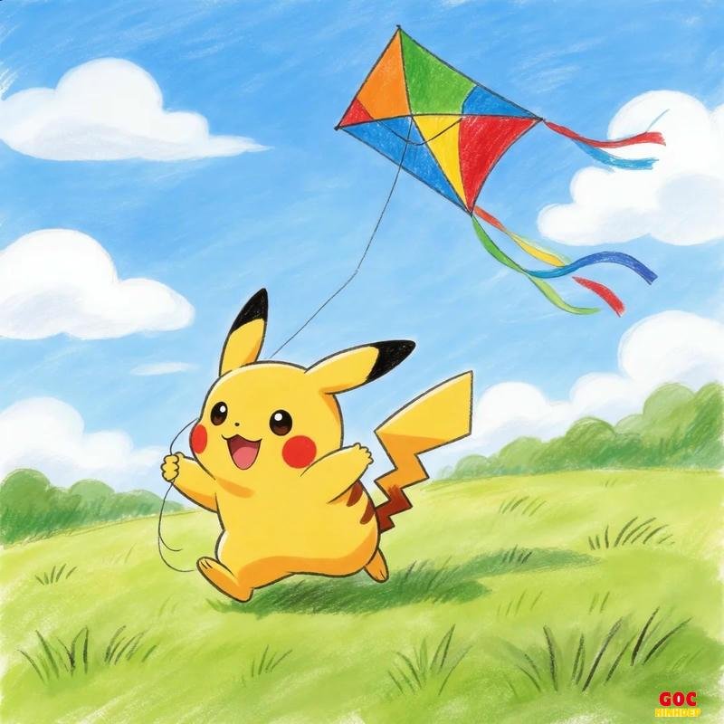 Tuyển tập bộ ảnh pikachu miễn phí