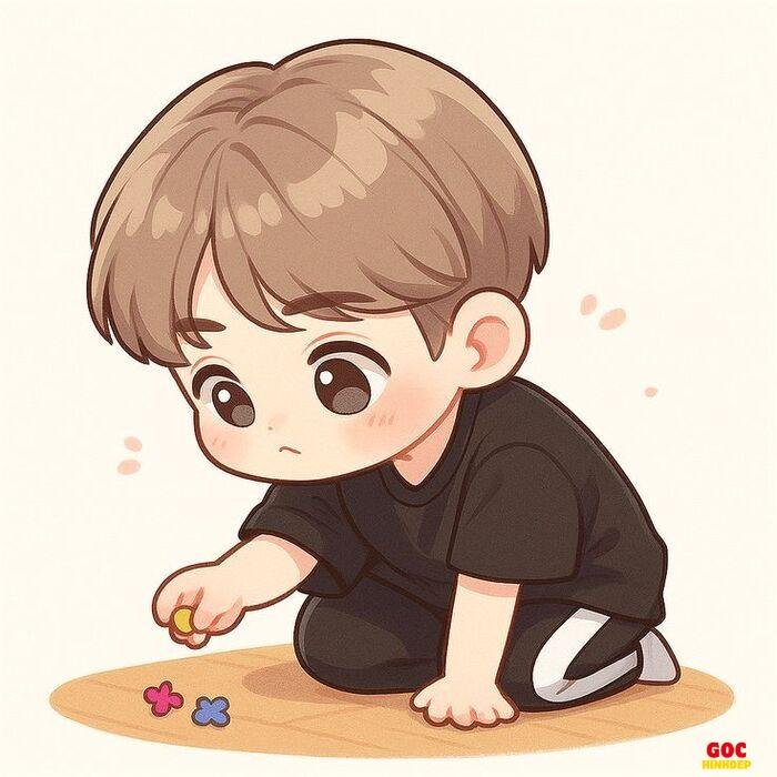 ảnh chibi nam kawaii