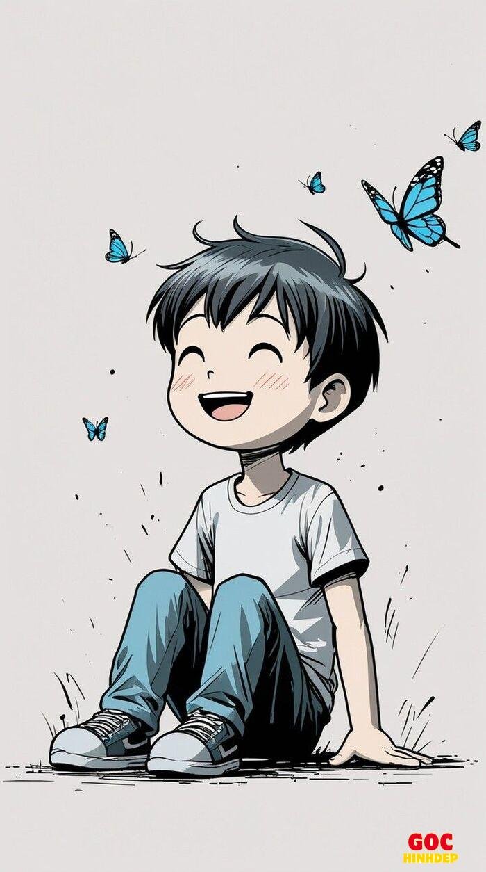 ảnh chibi nam làm avatar