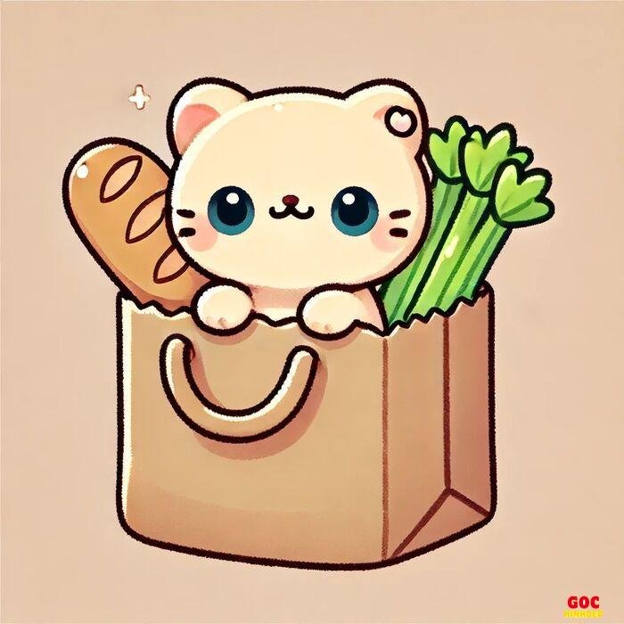 ảnh chibi nam màu pastel