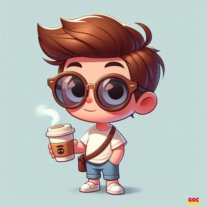 ảnh chibi nam minh họa