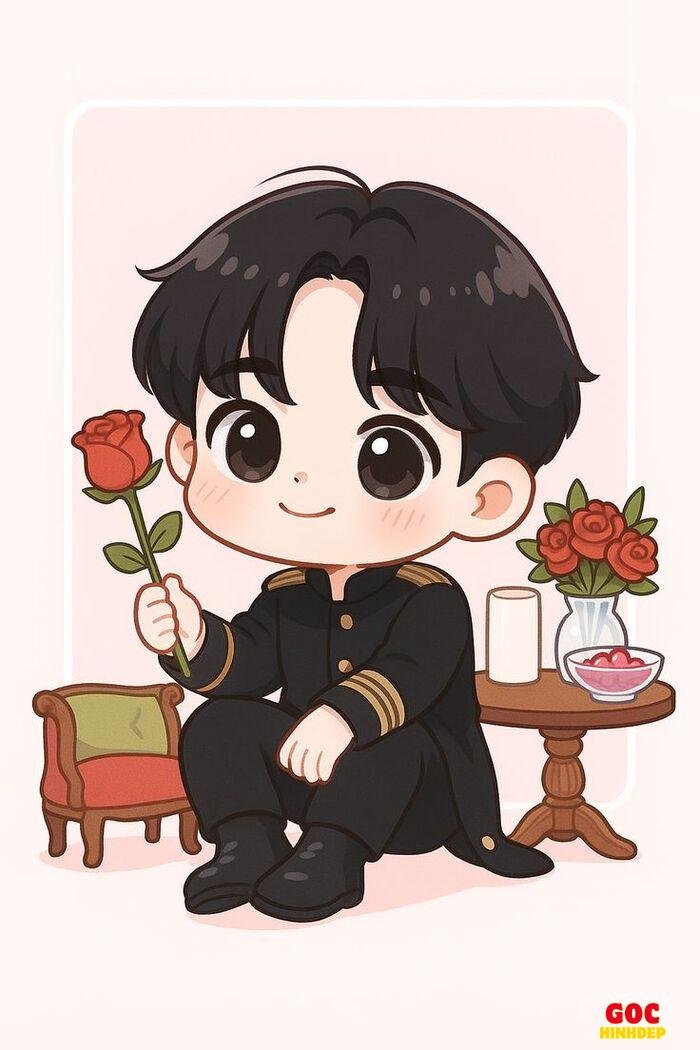 ảnh chibi nam phiên bản dễ thương đẹp