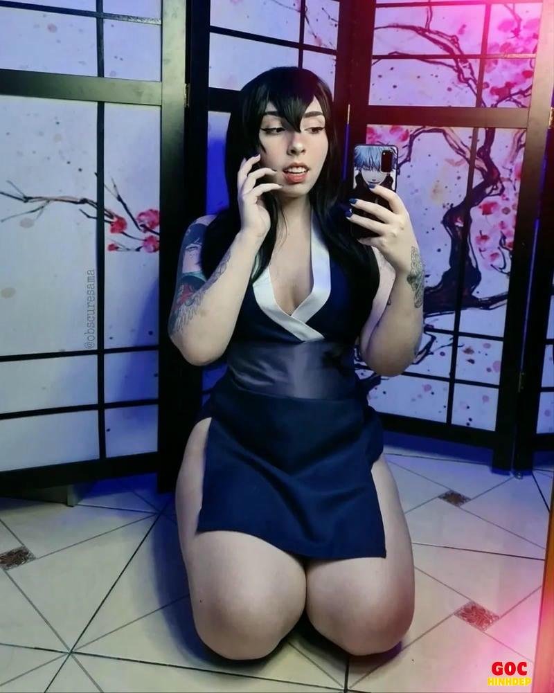 ảnh cosplay deamon slayer sexy