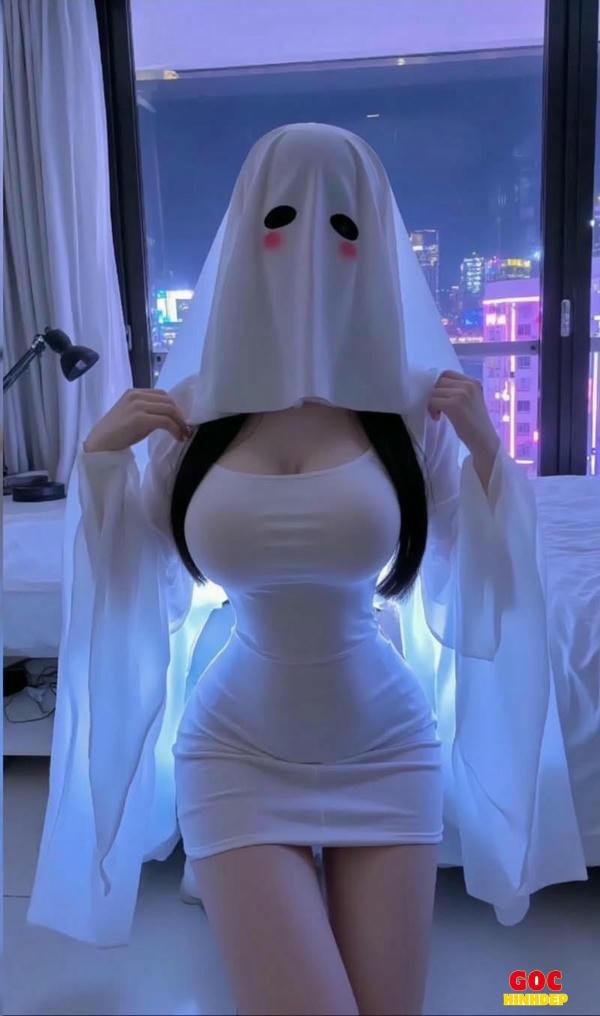 ảnh cosplay ghost cực dâm