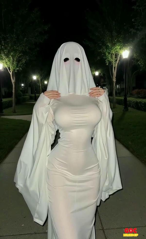 ảnh cosplay ghost cực sexy