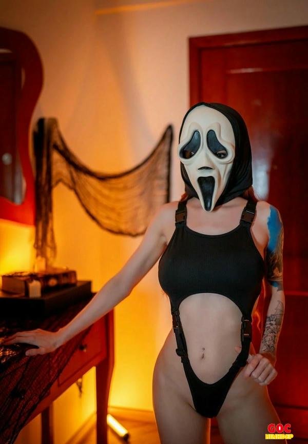 ảnh cosplay ghost sexy