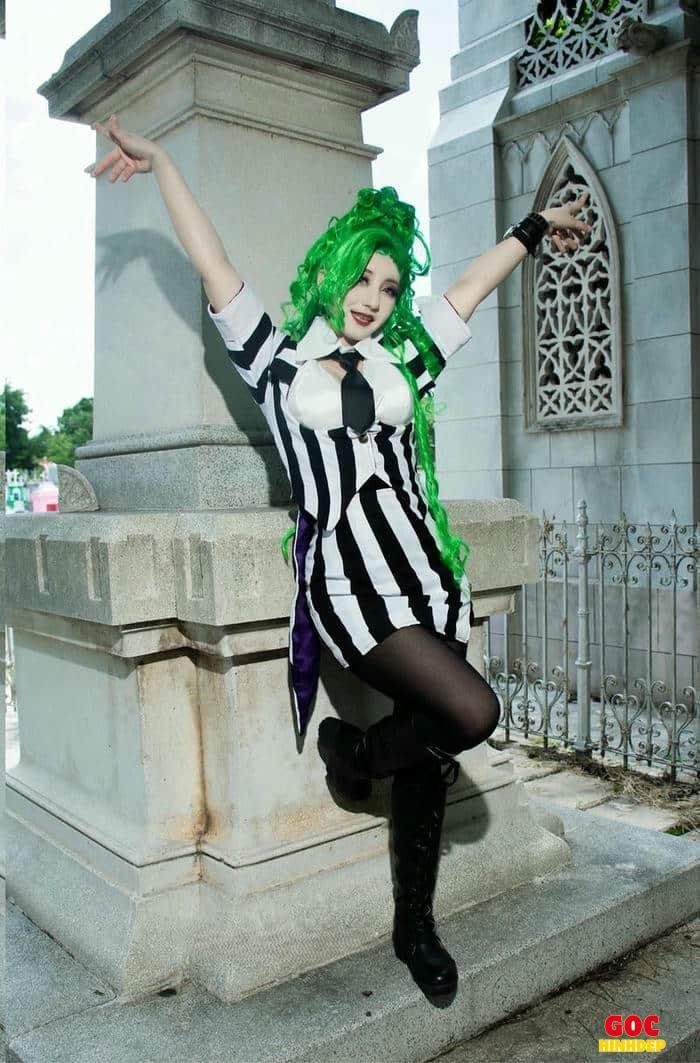 ảnh cosplay halloween quyến rũ