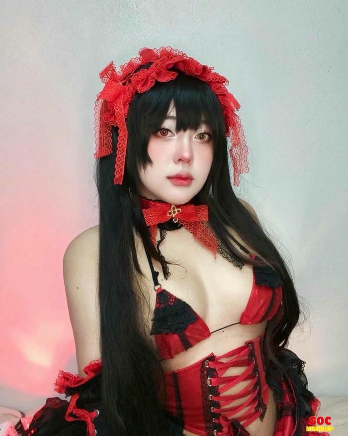 ảnh cosplay kurumi gợi cảm