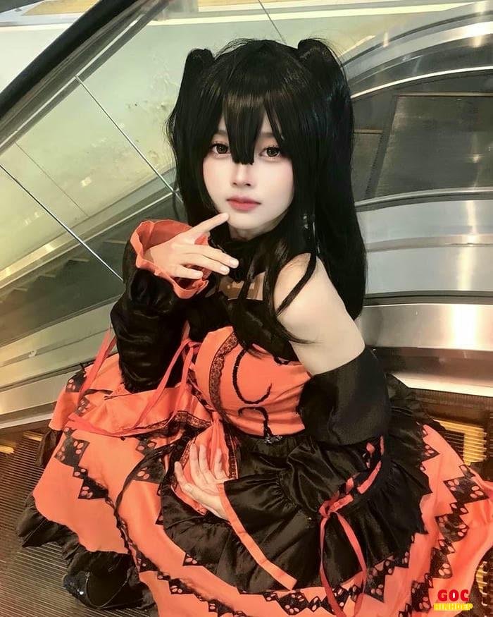 ảnh cosplay kurumi xinh