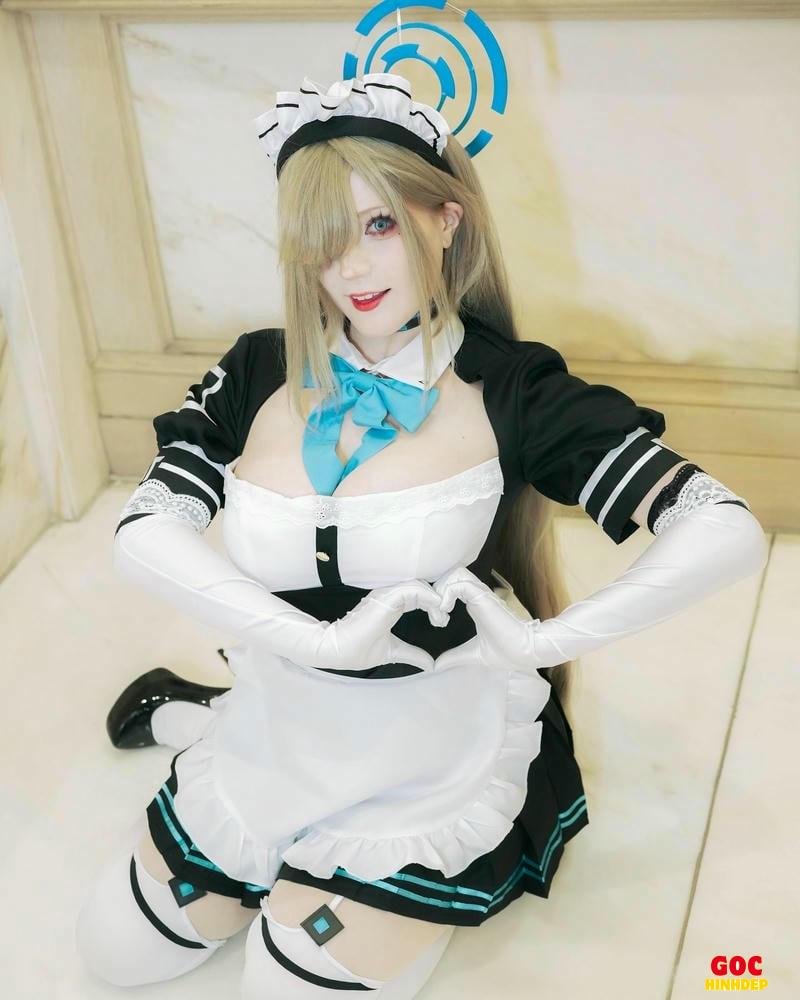 ảnh cosplay maid sexy