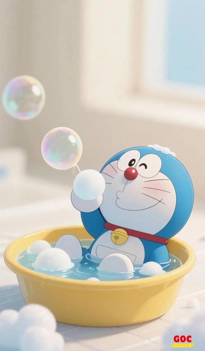 ảnh doraemon phong cách chibi