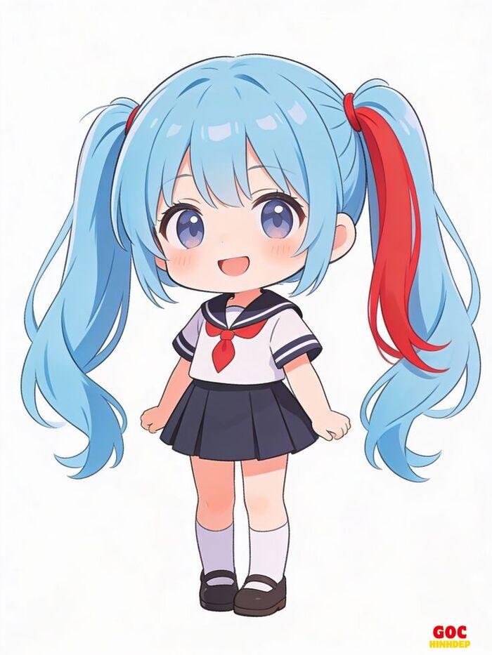 ảnh học sinh chibi anime