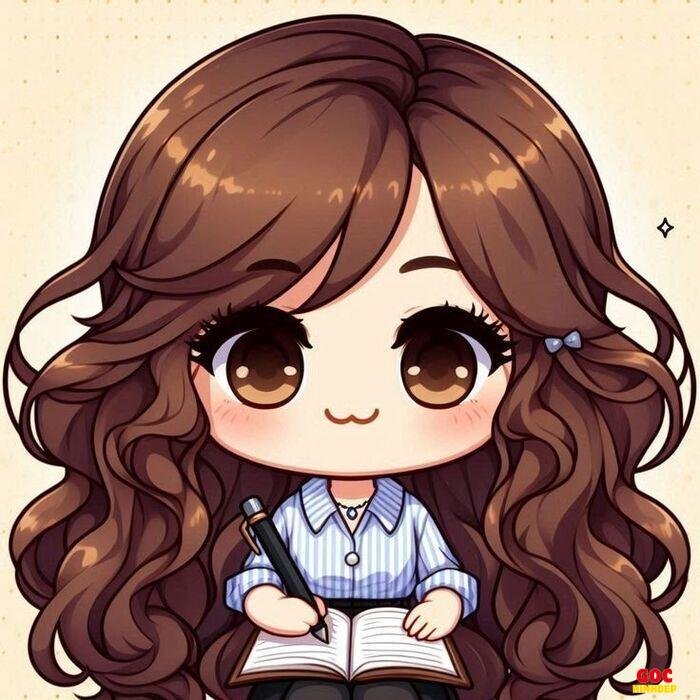 ảnh học sinh chibi phong cách cute