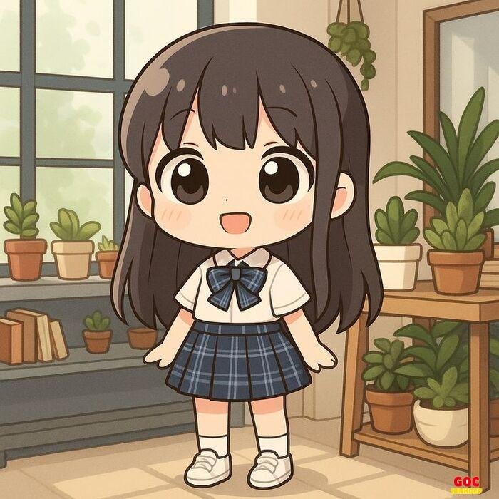 ảnh học sinh chibi vui nhộn