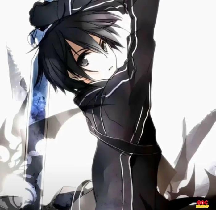ảnh thẻ kirito cá tính