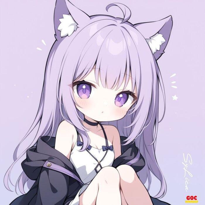 avatar chibi cute phong cách hoạt hình