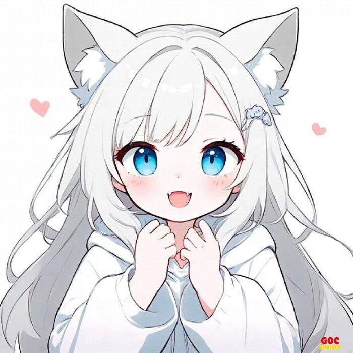 avatar cute chibi đơn giản xinh