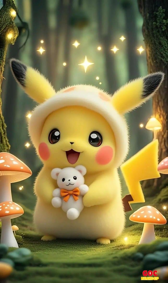 bản vẽ pikachu tinh xảo