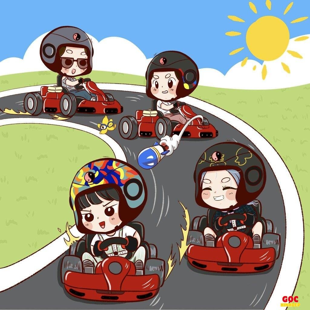 black pink chibi đáng yêu nhất