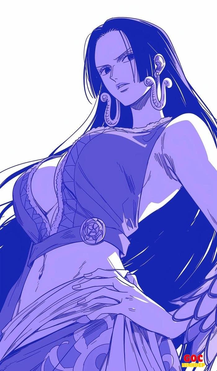 boa hancock chân dung nét