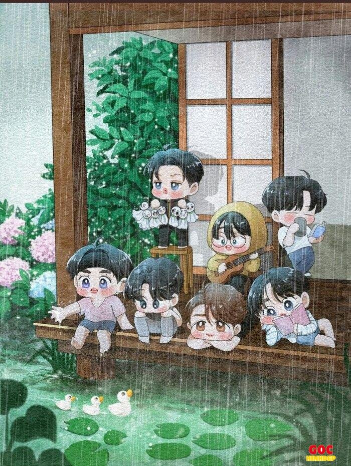 bts chibi đáng yêu nhất