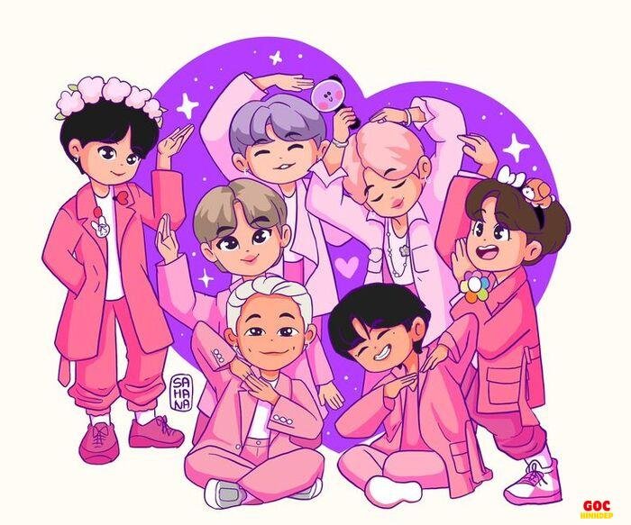 bts chibi mini