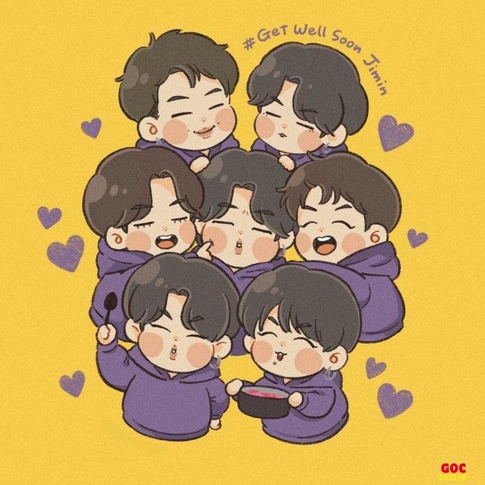 bts chibi style chibi