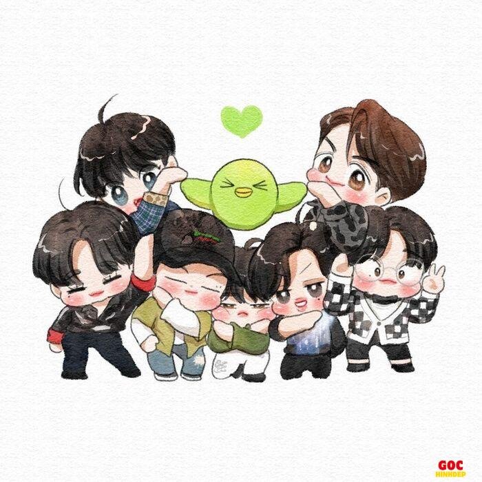 bts chibi vui nhộn