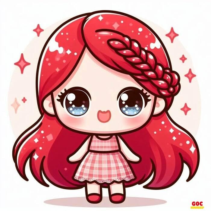 búp bê chibi mini