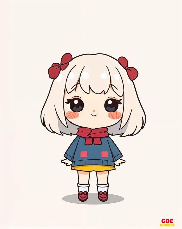 búp bê chibi phong cách anime