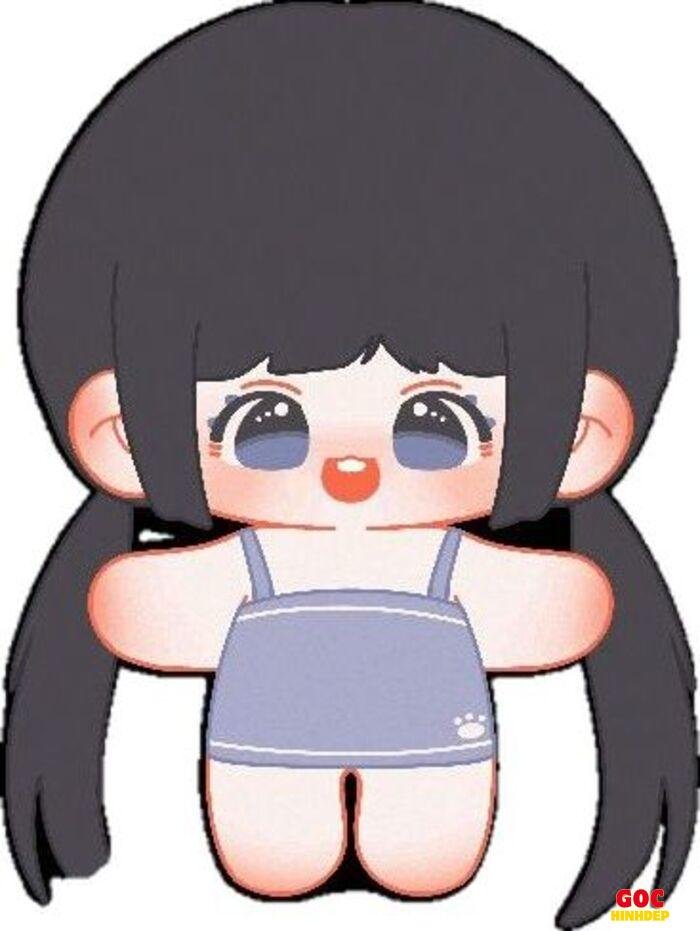 búp bê chibi phong cách dễ thương