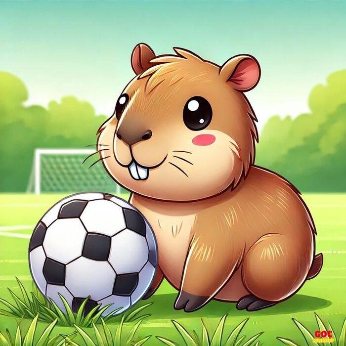 capybara chibi nhìn là mê