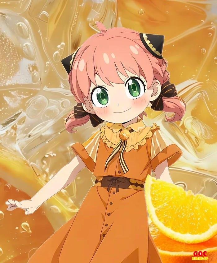 chân dung anya cực nét