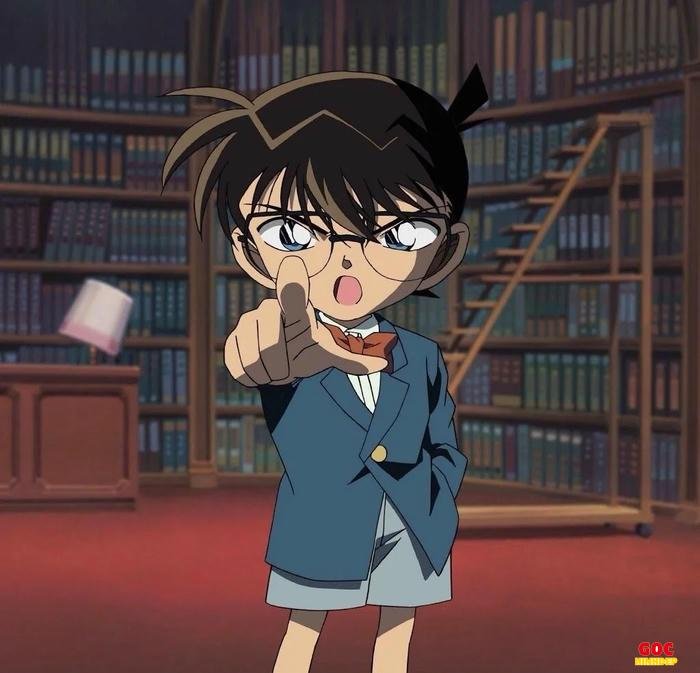 chân dung conan cực nét