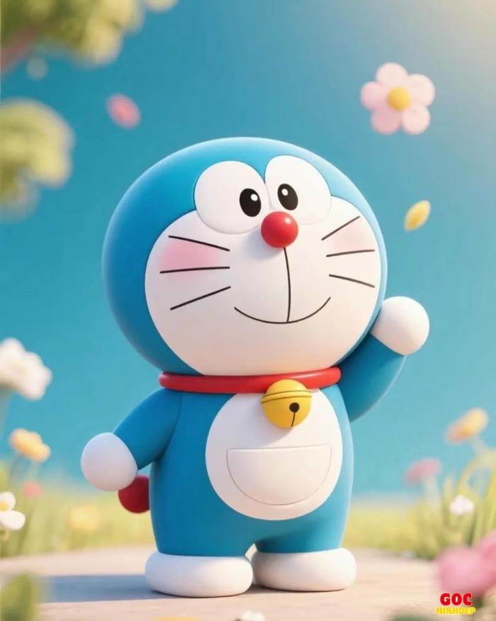 chân dung doraemon dễ thương