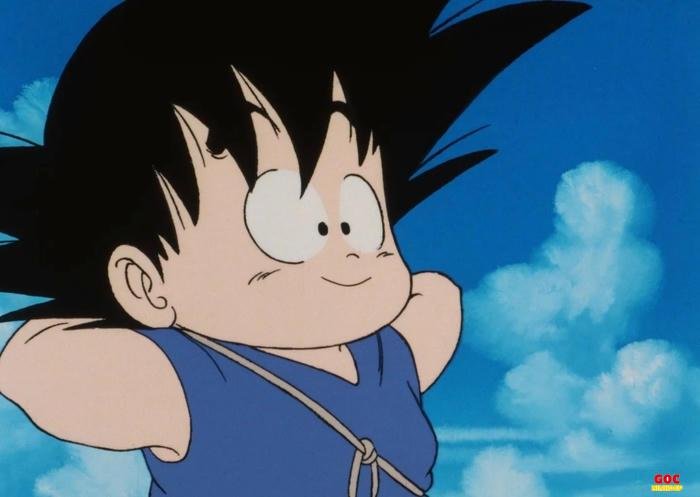 chân dung goku chính diện