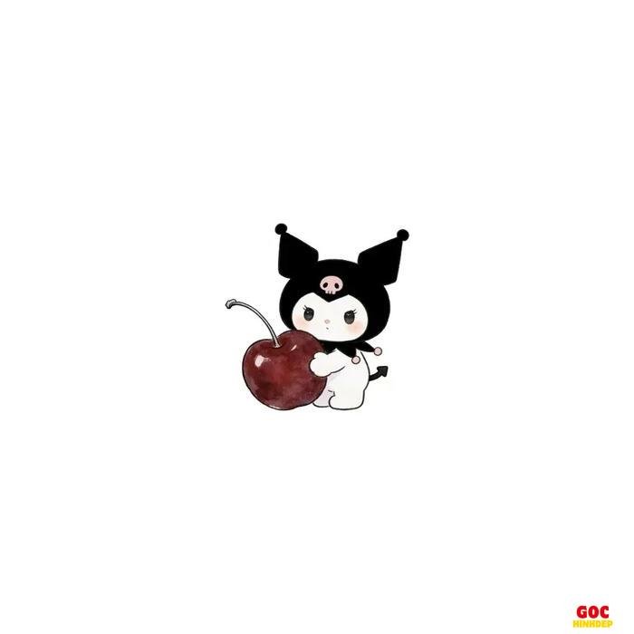 chân dung kuromi minh họa