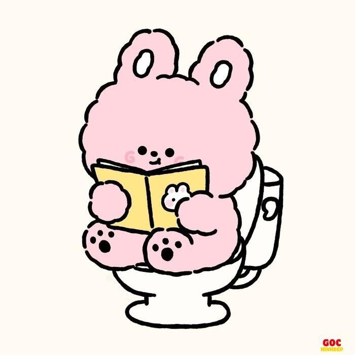 chibi đi toilet dễ vẽ
