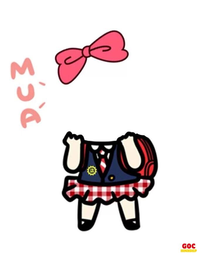 chibi ghép mặt đơn giản