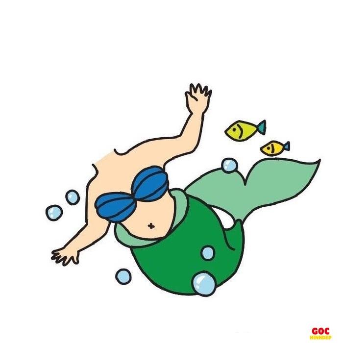 chibi ghép mặt làm sticker cute