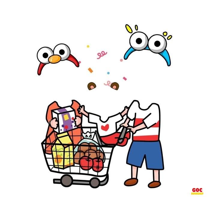 chibi ghép mặt style chibi