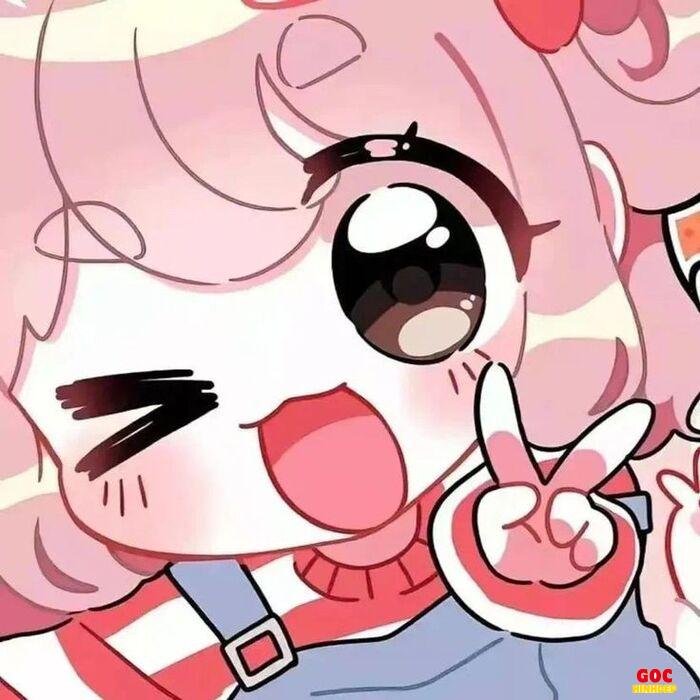 chibi girl màu pastel