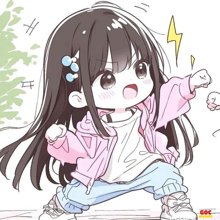 chibi girl nhẹ nhàng