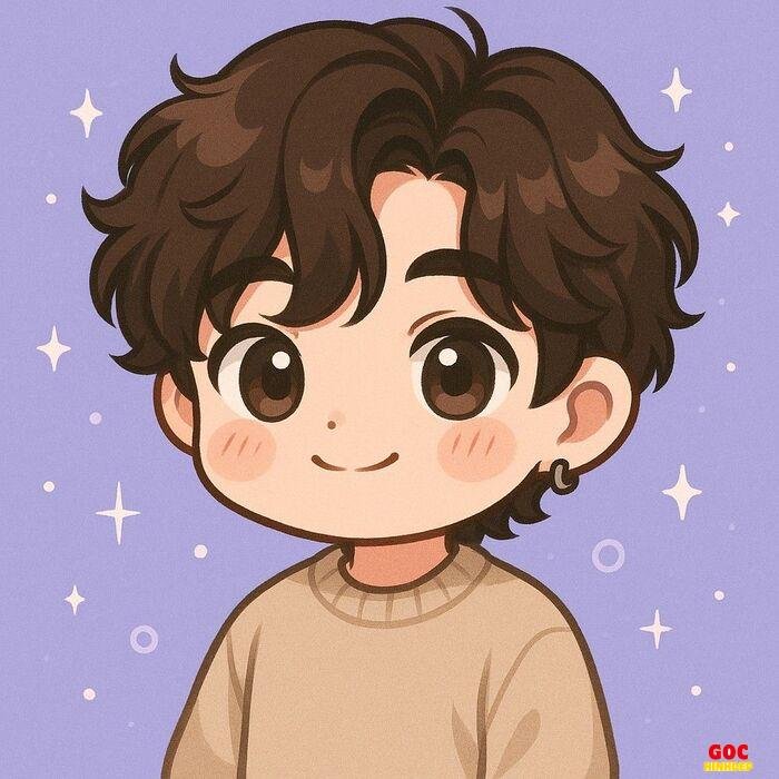 chibi nam phong cách học sinh