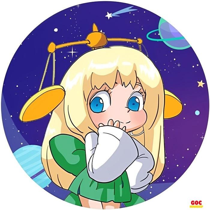 chibi thiên bình cute