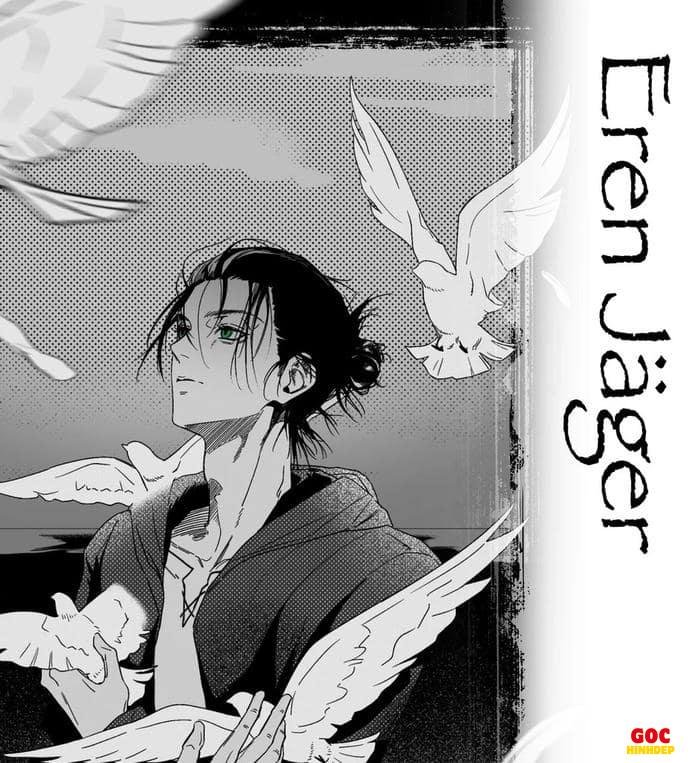 chiến binh eren yeager hd