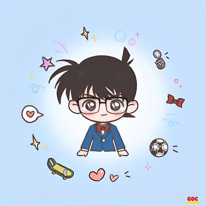 conan chibi nhỏ xinh