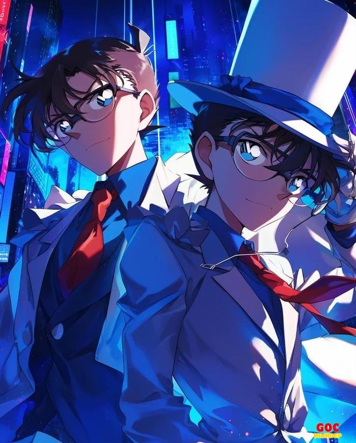 conan phong cách anime 2d