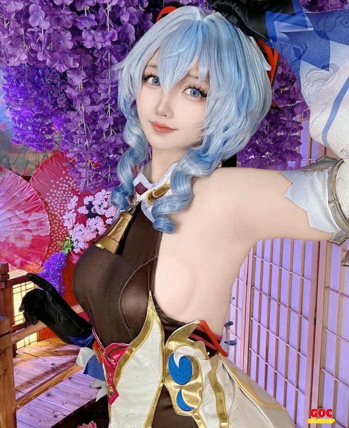 cosplay ganyu dễ thương